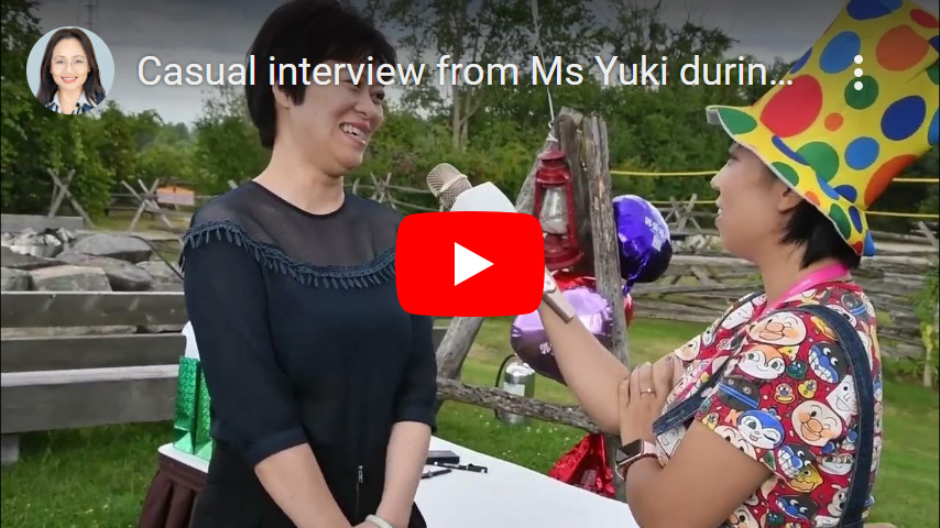 Casual interview from Ms Yuki during Clients Event 2019 Summer 随机采访 Yuki女士 2019夏客户答谢会 mp4